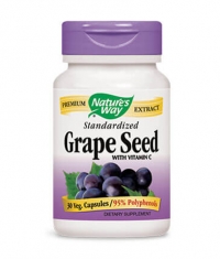 NATURES WAY Grape Seed Standardized 30 Caps.